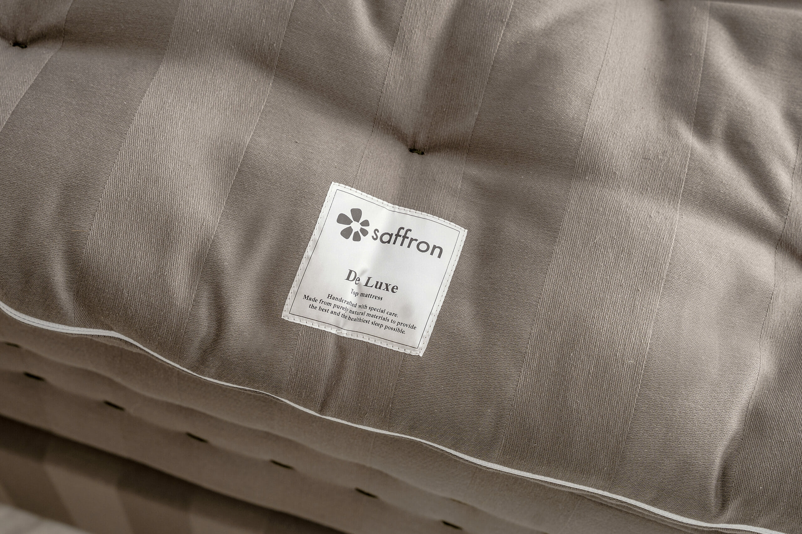 Saffron senge - De luxe topmadras (detaljer)